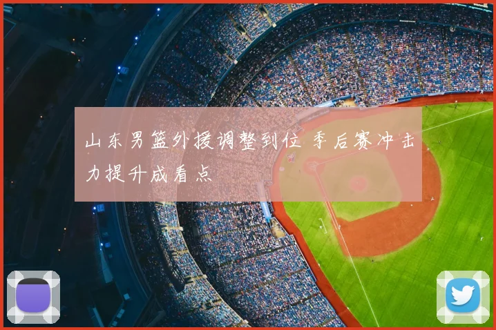 山东男篮外援调整到位 季后赛冲击力提升成看点
